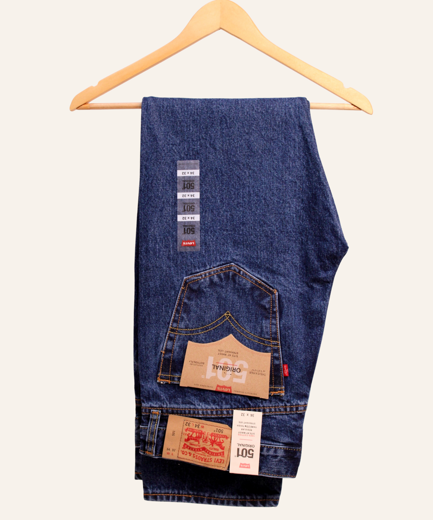 Straigh Leg 501 Doble Stone