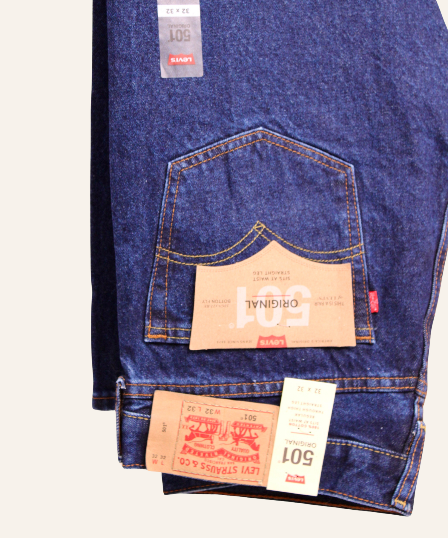 Straigh Leg 501 Stone