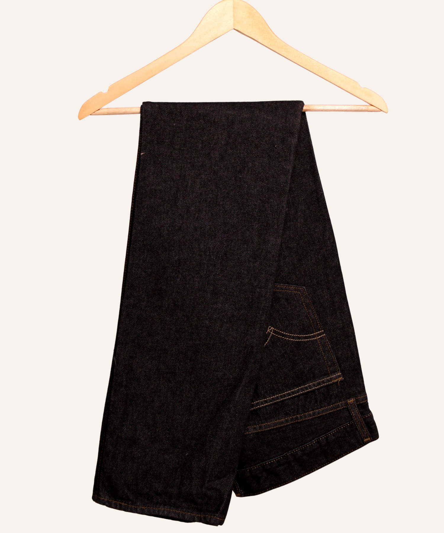 Straigh Leg 501 Negro trama blanca