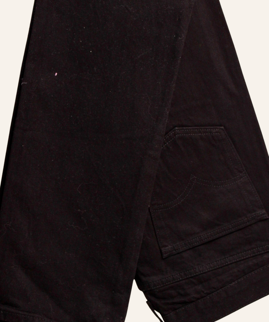 Straigh Leg 501 Negro mate