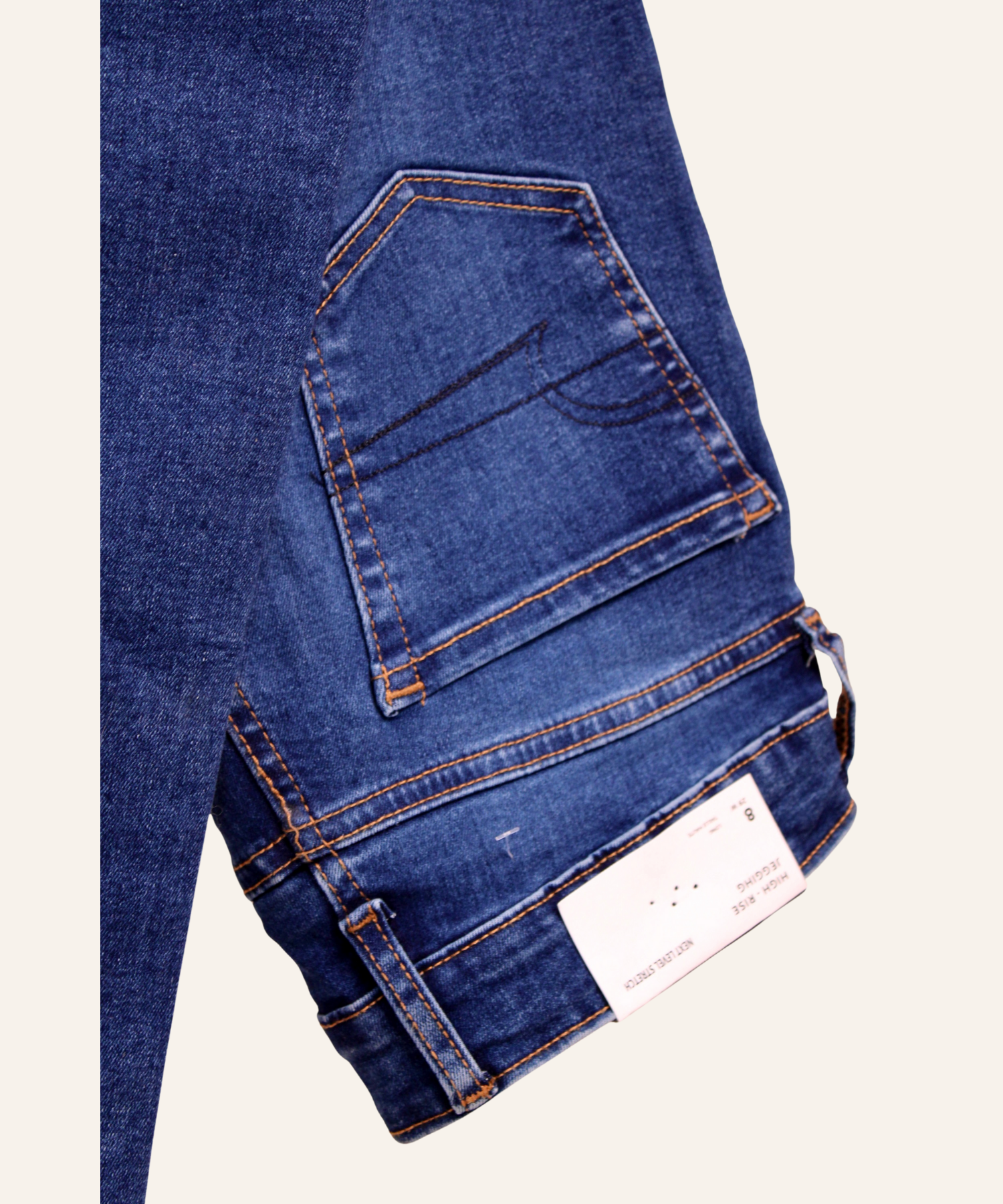 High Rise Jegging Doble Stone